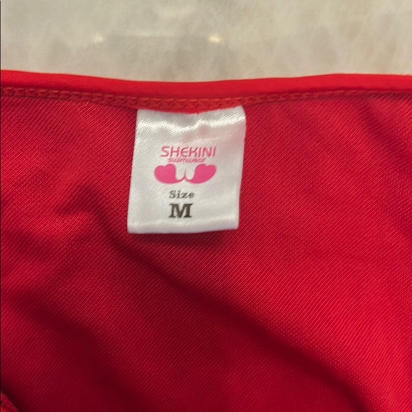 Amazon Red Ruffled Bikini Swimwear - Picture 7 of 7